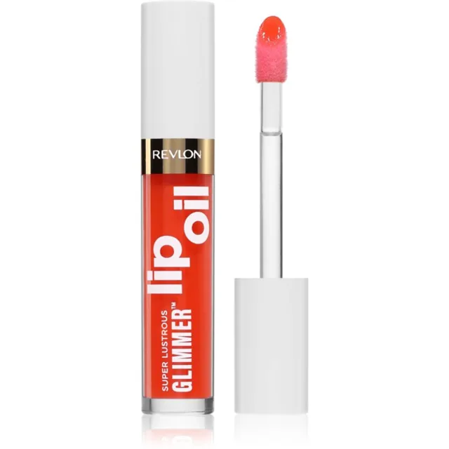 Revlon Cosmetics Super Lustrous™ Glimmer Lip Oil olej na rty s hydratačním účinkem odstín 002 Miss Coral 3.8 ml
