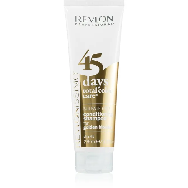 Revlon Professional Revlonissimo Color Care šampon a kondicionér 2 v 1 pro střední blond odstíny bez sulfátů 275 ml
