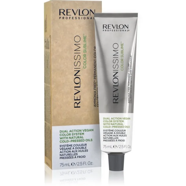 Revlon Professional Revlonissimo Color Sublime permanentní barva na vlasy bez silikonů odstín 4 75 ml