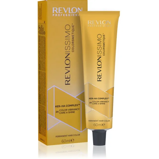 Revlon Professional Revlonissimo Colorsmetique Golden Shades permanentní barva na vlasy pro teplé odstíny blond 9.3 60 ml