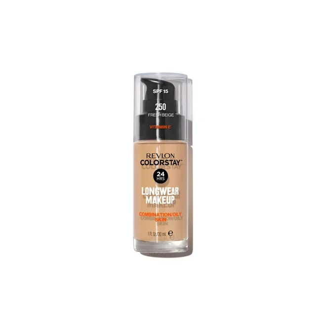 Revlon Revlon, colorstay makeup, odstín 250 Sand Beige, pro smíšenou a mastnou pleť, 30 ml