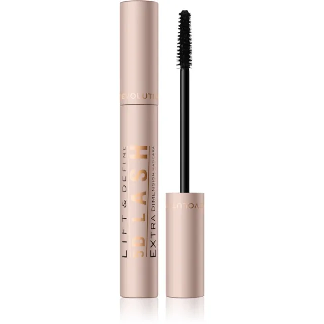 Revolution 5D Lash Extra řasenka pro dlouhé a plné řasy odstín Jet Black 14 ml