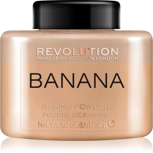 Revolution Baking Powder sypký pudr odstín Banana 32 g