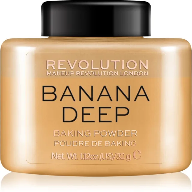 Revolution Baking Powder sypký pudr odstín Banana Deep 32 g
