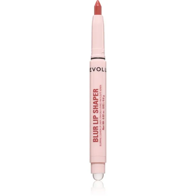 Revolution Blur Lip Shaper konturovací tužka na rty s aplikátorem odstín Blushed Rose 0.6 g