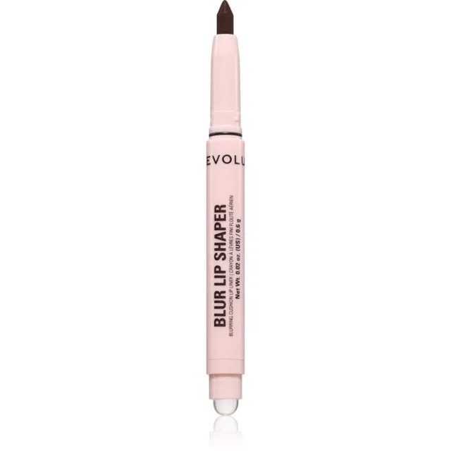 Revolution Blur Lip Shaper konturovací tužka na rty s aplikátorem odstín Stormy Plum 0.6 g