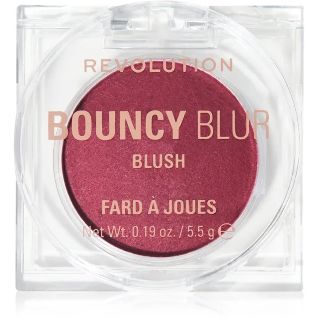 Revolution Bouncy Blur rozjasňující tvářenka odstín Bouncy Berry 5.5 g