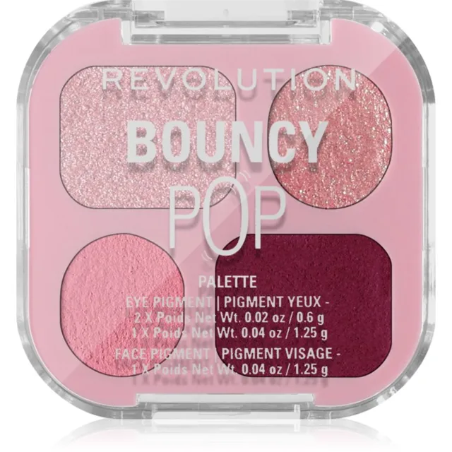 Revolution Bouncy POP Palette paletka očních stínů odstín Dream 1 ks