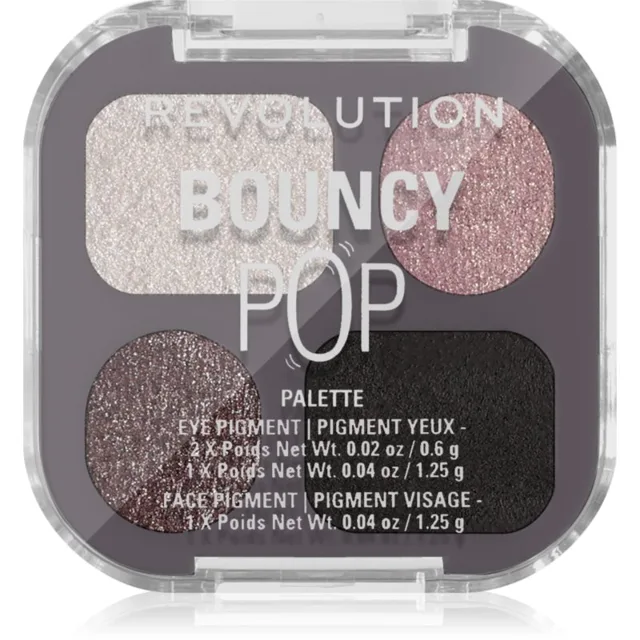 Revolution Bouncy POP Palette paletka očních stínů odstín Moonlight 1 ks