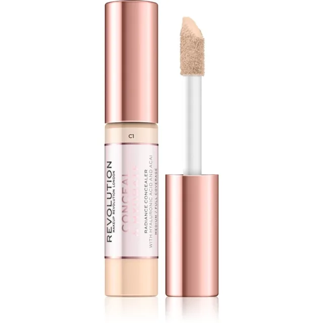 Revolution Conceal & Hydrate hydratační korektor odstín C1 13 g