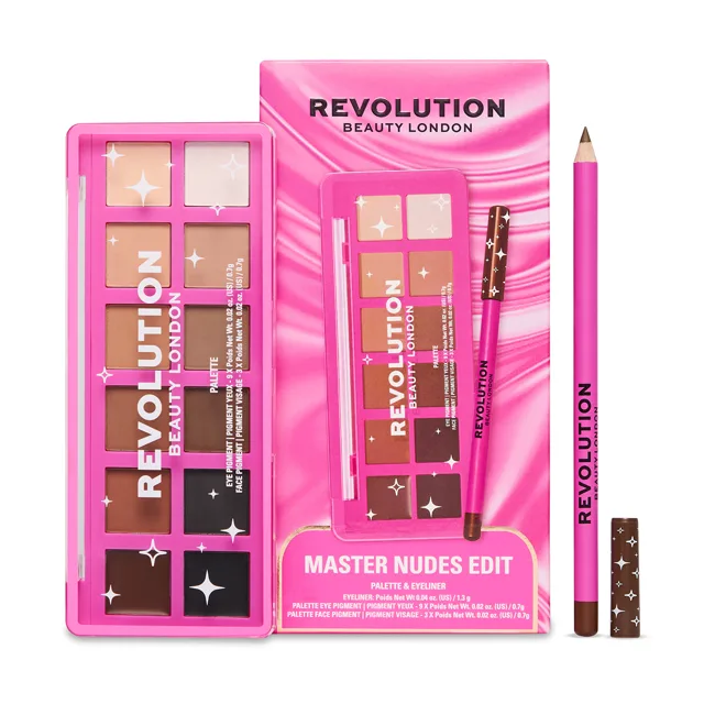 Revolution Dárková sada Master Nudes Edit