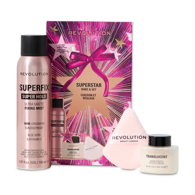 Revolution Dárková sada Superstar Bake & Set