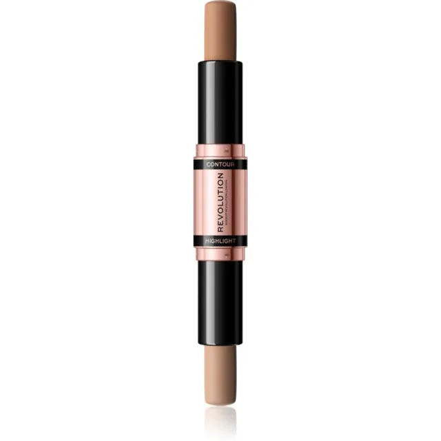 Revolution Fast Base oboustranná konturovací tyčinka odstín Fair 2x4.3 g