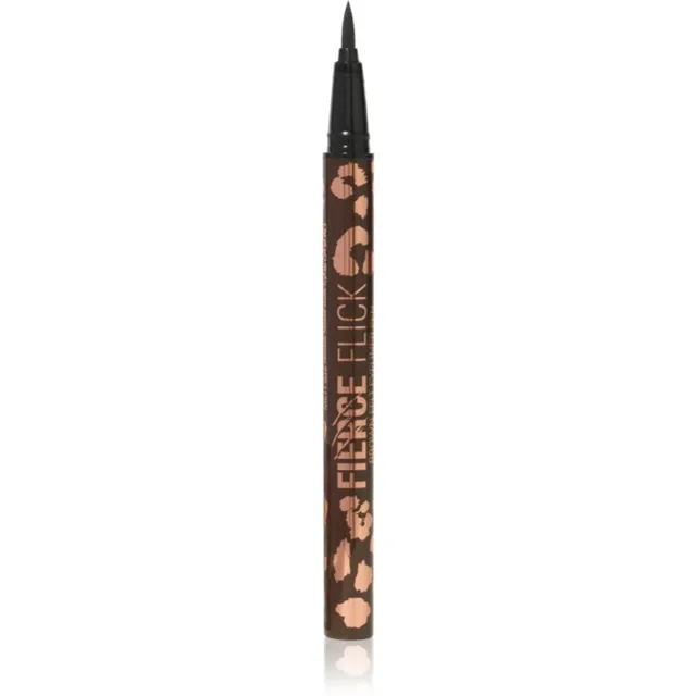 Revolution Fierce Flick precizní voděodolná linka odstín Mocha Brown 0.6 ml