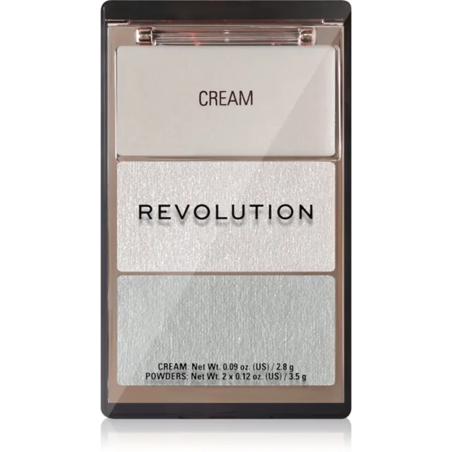 Revolution Highlight Icon Palette paletka rozjasňovačů odstín White Wishes 1 ks