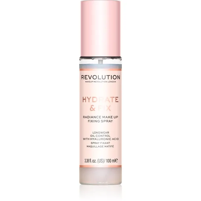 Revolution Hydrate & Fix fixační sprej na make-up 100 ml