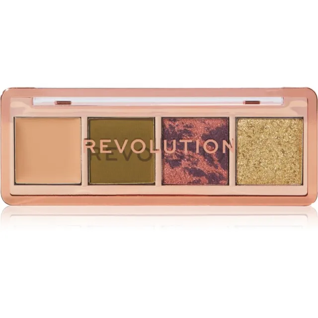 Revolution Icon Edit paletka očních stínů odstín The Eternal Green Palette 2.8 g