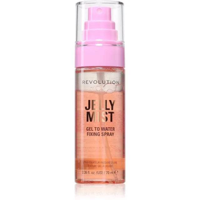 Revolution Jelly Juice rozjasňující fixační sprej 70 ml