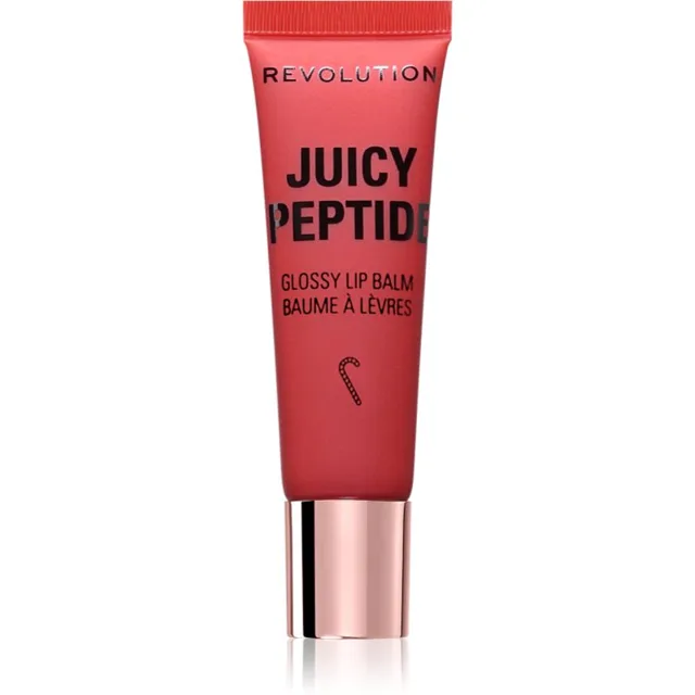 Revolution Juicy Peptide balzám na rty s peptidy odstín Candy Cane 8 ml
