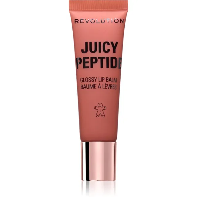 Revolution Juicy Peptide balzám na rty s peptidy odstín Gingerbread 8 ml