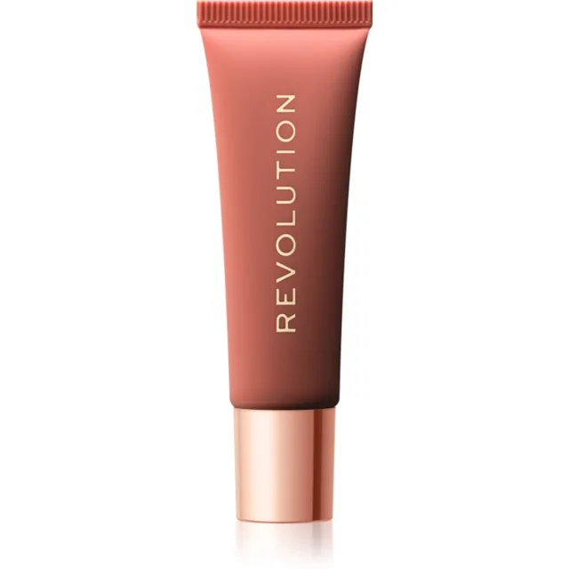 Revolution Juicy Peptide balzám na rty s peptidy odstín Nude Spice 8 ml