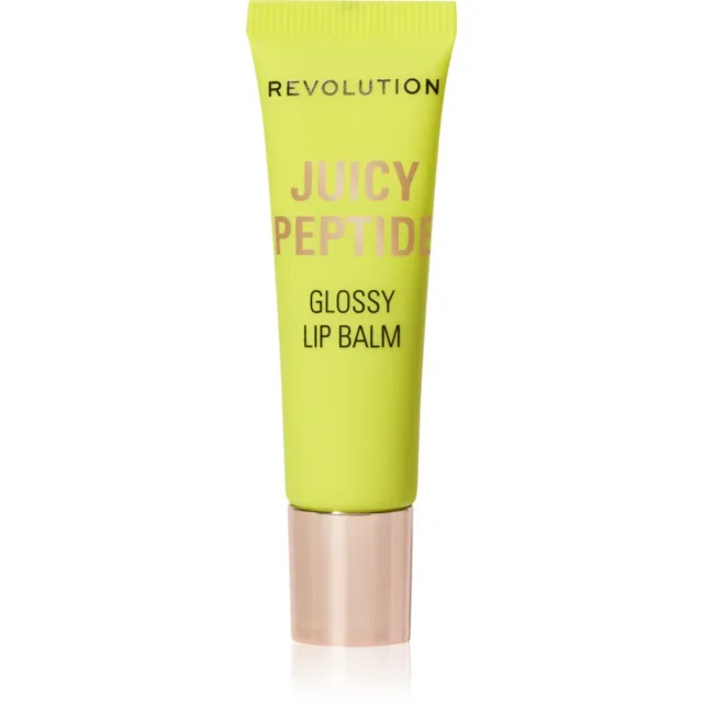 Revolution Juicy Peptide Lip Balm balzám na rty s peptidy odstín Mint Mojito Green 8 ml