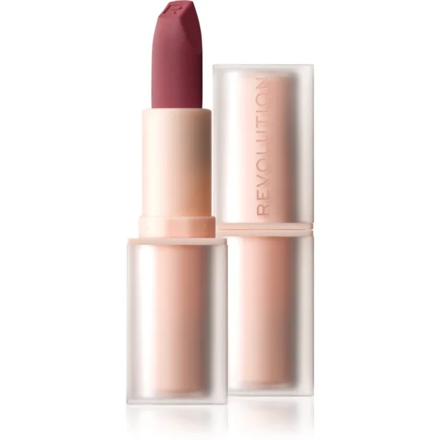 Revolution Lip Allure Soft Satin Lipstick krémová rtěnka se saténovým finišem odstín Black Cherry 3.2 g