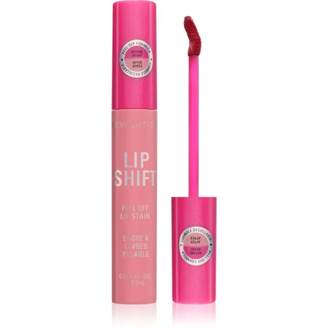 Revolution Lip Shift Peel Off Lip Stain barva na rty odstín Celestial Pink 2.5 ml