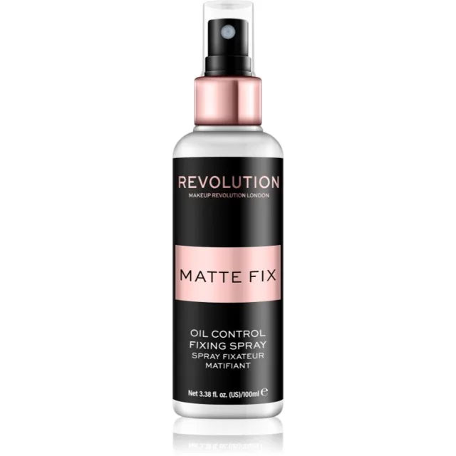 Revolution Matte Fix matující fixační sprej na make-up 100 ml