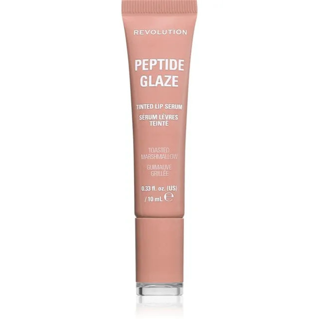 Revolution Peptide Glaze Tinted Lip Serum vyhlazující sérum na rty odstín 1 ks