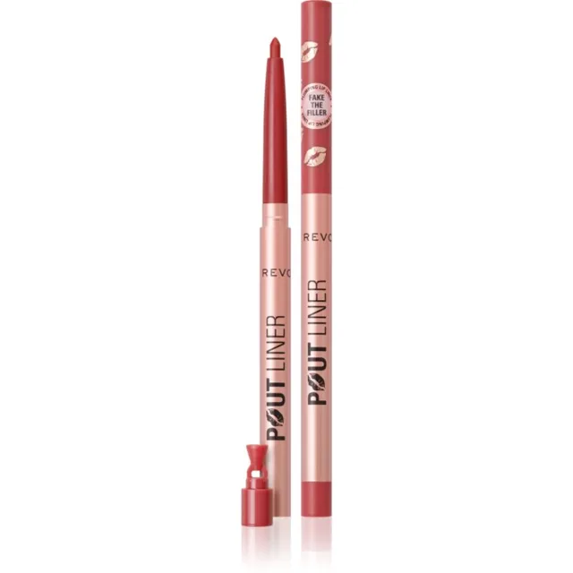 Revolution Pout Liner tužka na rty pro zvětšení objemu odstín Melba Warm Peach 0.2 g