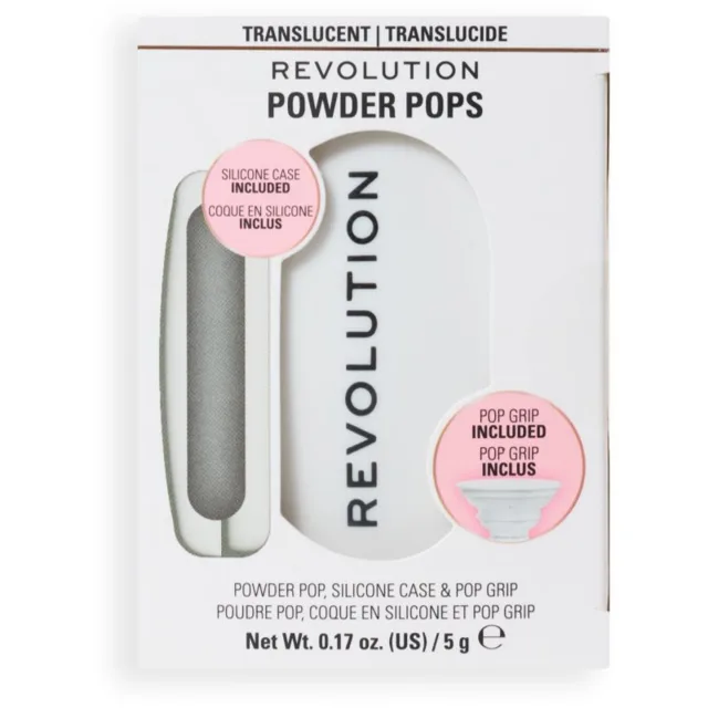 Revolution Powder Pops Translucent pudr + obal 1 ks