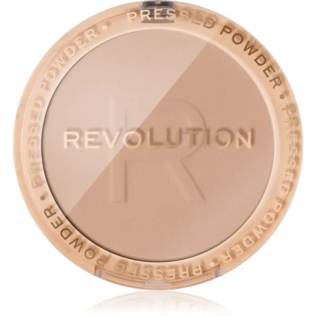 Revolution Reloaded jemný kompaktní pudr odstín Vanilla 6 g