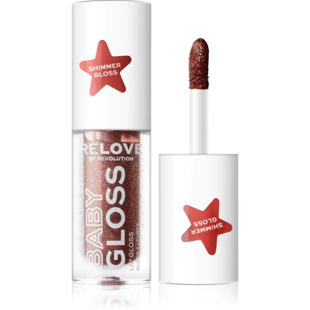 Revolution Relove Baby Gloss Shimmer třpytivý lesk na rty odstín Shimmer Autumn 1.8 ml