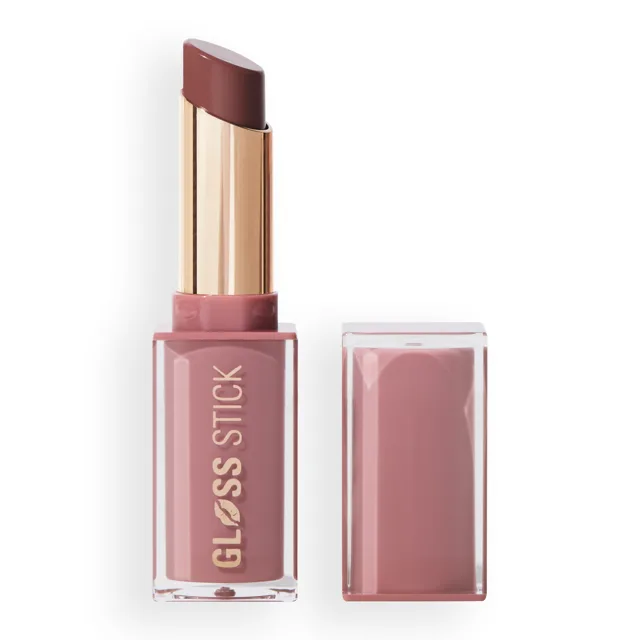 Revolution Rtěnka Pout Lip Gloss Stick 3 g Creme Brulee Mauve