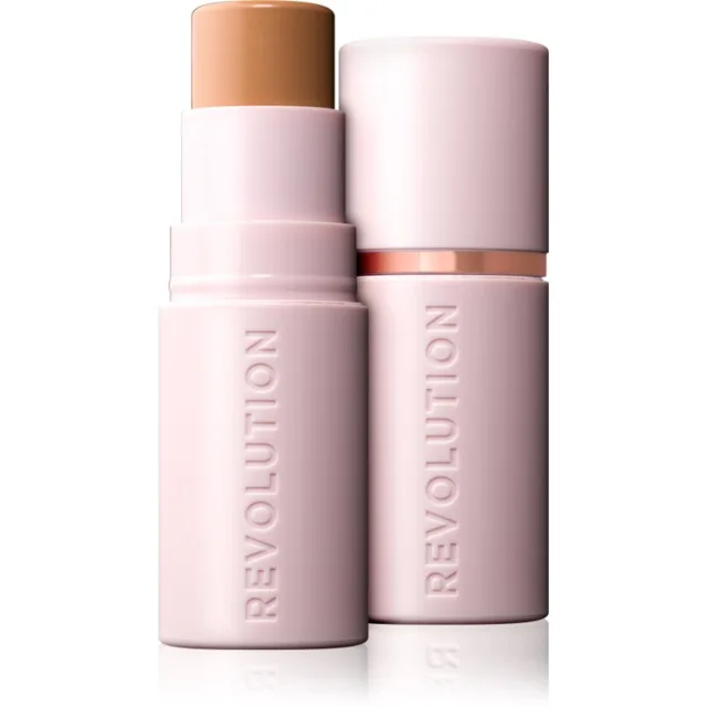 Revolution Skin Silk Bronzer Stick krémový bronzer v tyčince odstín Medium Sunset 4.5 g