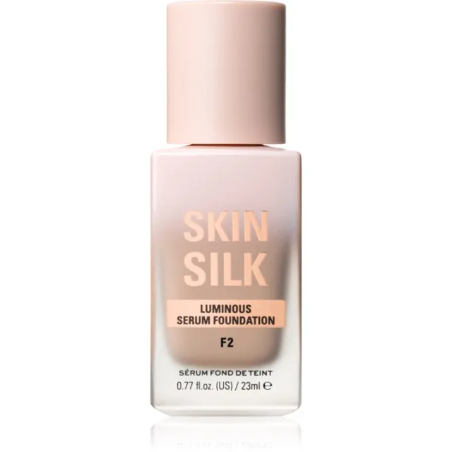 Revolution Skin Silk Serum Foundation lehký make-up s rozjasňujícím účinkem odstín F2 23 ml