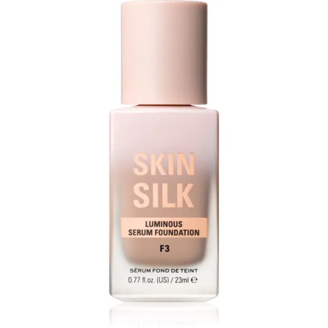 Revolution Skin Silk Serum Foundation lehký make-up s rozjasňujícím účinkem odstín F3 23 ml