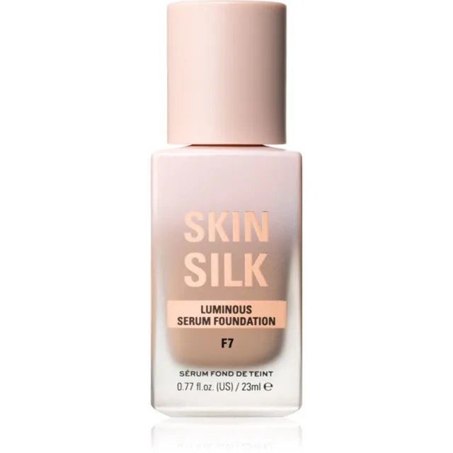 Revolution Skin Silk Serum Foundation lehký make-up s rozjasňujícím účinkem odstín F7 23 ml