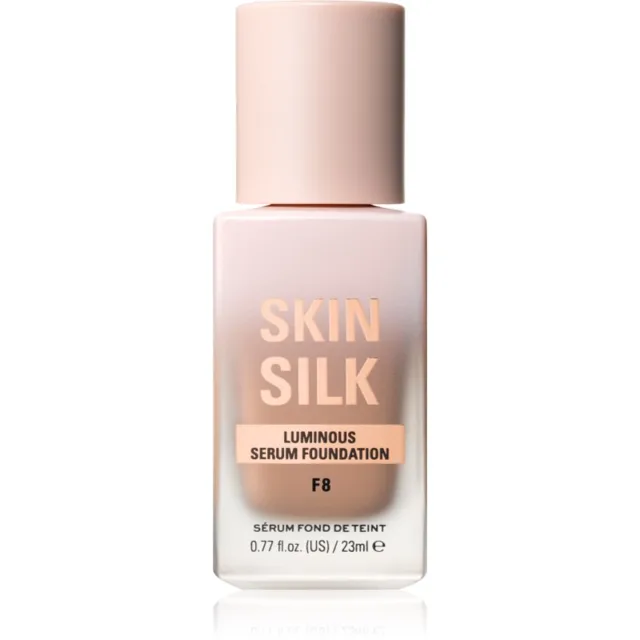 Revolution Skin Silk Serum Foundation lehký make-up s rozjasňujícím účinkem odstín F8 23 ml