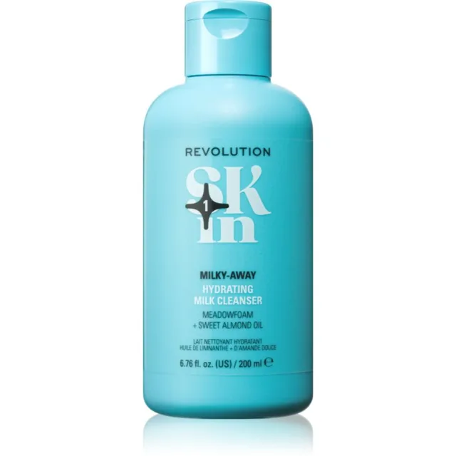 Revolution Skincare Happy Hydrate Meadowfoam Hydrating Milk Cleanser hydratační čisticí mléko 200 ml