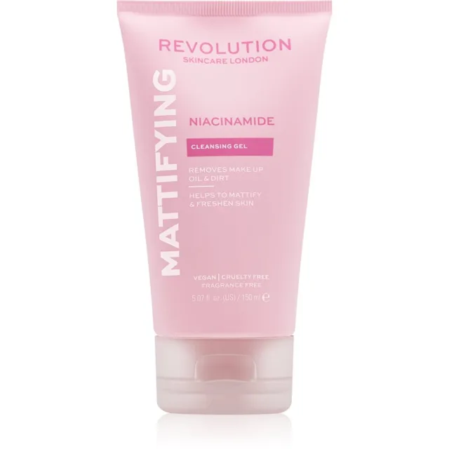 Revolution Skincare Niacinamide Mattify matující čisticí gel 150 ml