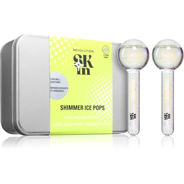 Revolution Skincare Skin Ice Globes masážní pomůcka na obličej 2 ks