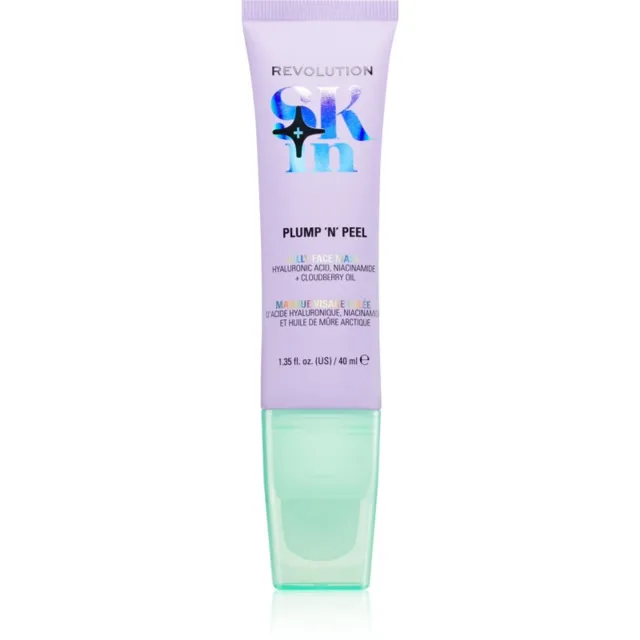 Revolution Skincare Skin Plump 'n' Peel slupovací maska 40 ml