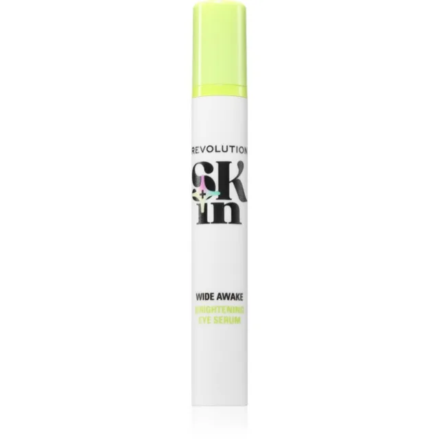 Revolution Skincare Skindividual Be Bright 10% Vit C & Tri-Peptide Brighten Eye Serum sérum na oční okolí pro okamžité rozjasnění 15 ml