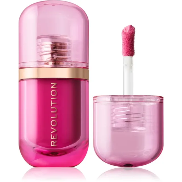 Revolution Superdewy Blush Burst tekutá tvářenka odstín Bubblegum Burst Pink 4.2 ml
