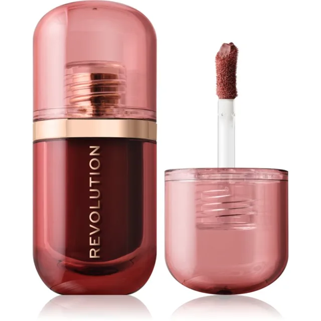 Revolution Superdewy Blush Burst tekutá tvářenka odstín Caramel Cooler Bronze 4.2 ml