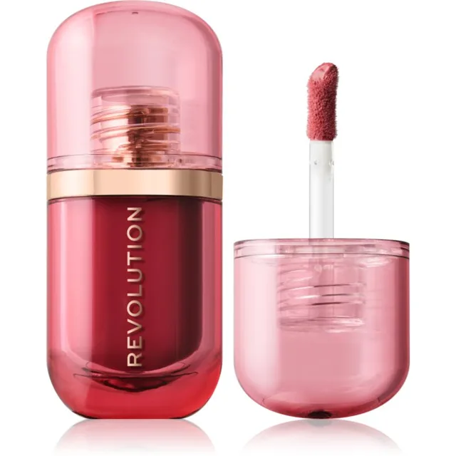 Revolution Superdewy Blush Burst tekutá tvářenka odstín Rose All Day Dusty Pink 4.2 ml
