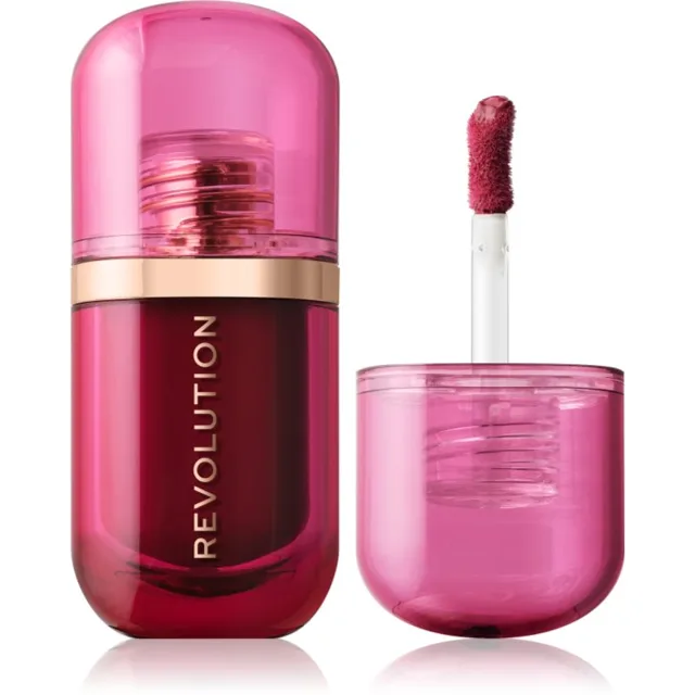 Revolution Superdewy Blush Burst tekutá tvářenka odstín Very Cherry Berry 4.2 ml