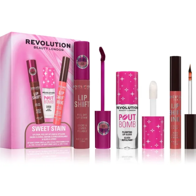 Revolution Sweet Stain Set dárková sada na rty 1 ks